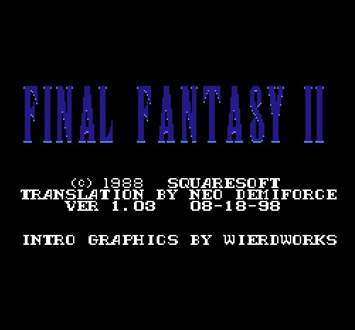 Fina lFantasy 2